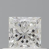 Princess Cut 2 x 0.30 Natural Diamonds studs.