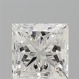 Princess Cut 2 x 0.30 Natural Diamonds studs.