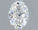 Oval Zcut 2 x 0.40ct Natural Diamonds Studs.