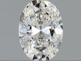 Oval Zcut 2 x 0.40ct Natural Diamonds Studs.