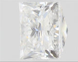 2 x 0.70 Princess cut Diamond Studs