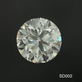 Round Cut Diamonds 0.50ct x 2 Natural Diamond Studs.