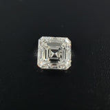 Asscher Cut 2 x 0.70ct Narural Diamonds Studs.