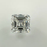 Asscher Cut 2 x 0.70ct Narural Diamonds Studs.