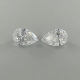 Pear Diamonds 0.30 X 2